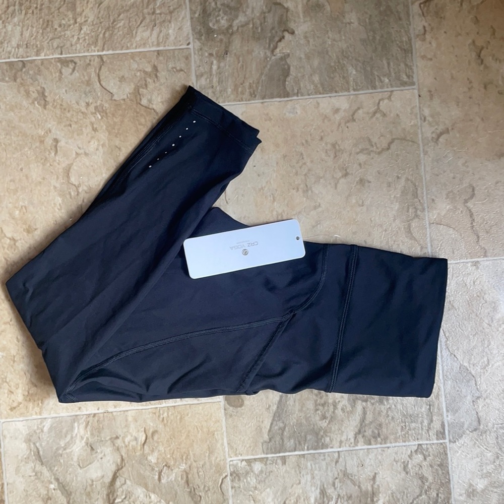 Black high waisted leggings size xs